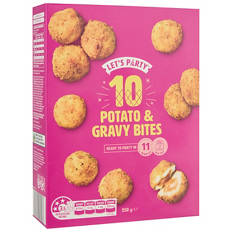 Potato & Gravy Bites 10 Pack 250g